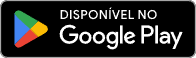 Ícone com a logo da Google Play com o escrito: Disponível no Google Play